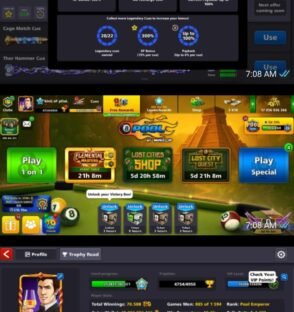 buy 8 BALL POOL ACCOUNTS