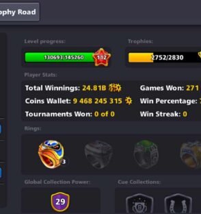 10 billion 8 ball pool account