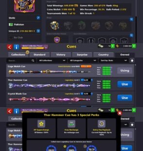 worldwide 8 ball pool accounts